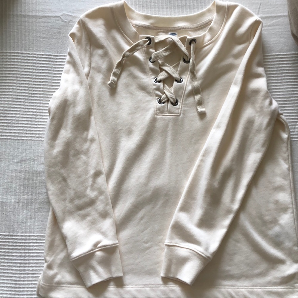 Cream sweater